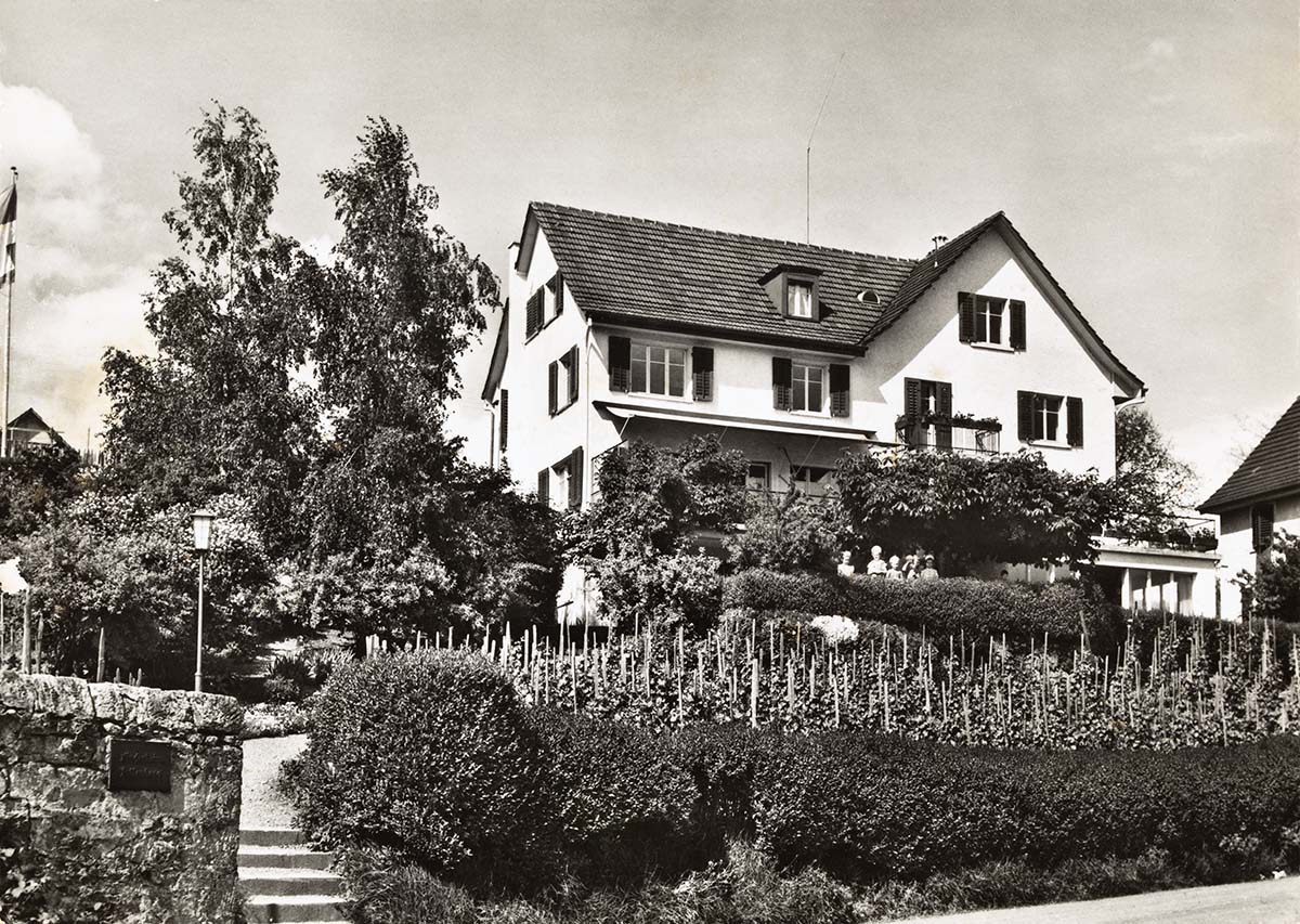 Ende der 40er-Jahre wurde schliesslich das Kinderheim über dem Lattenberg eingerichtet.