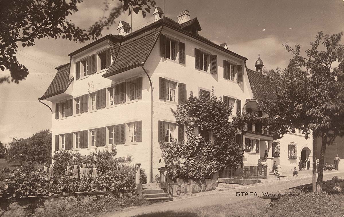 Das gemeindeeigene Waisenhaus auf dem Mühlehölzli wurde bis 1933 betrieben.